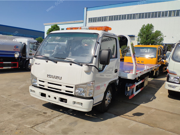 慶鈴五十鈴藍牌一拖二清障車