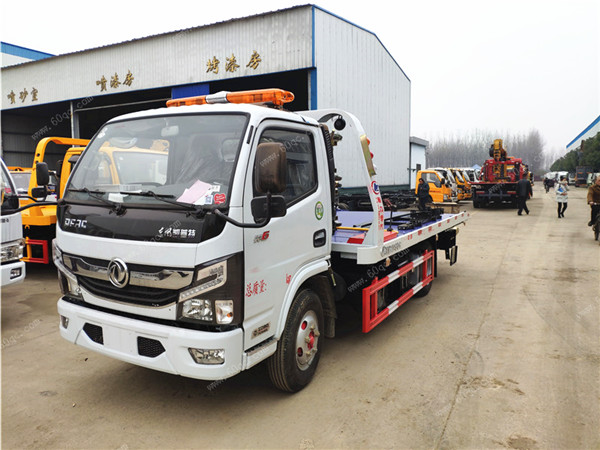 東風(fēng)小凱普特藍牌平板清障車