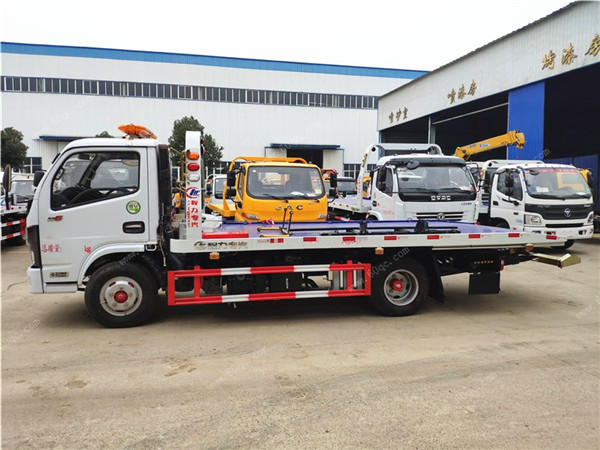 東風(fēng)小凱普特藍牌平板清障車