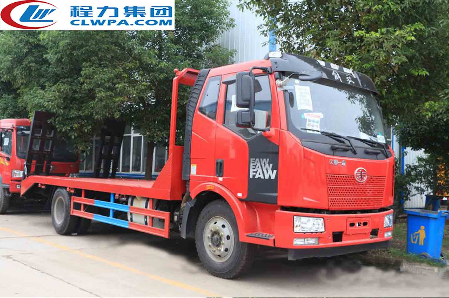 【國五】解放J6單橋平板車