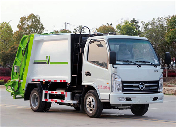 國六凱馬藍牌壓縮垃圾車