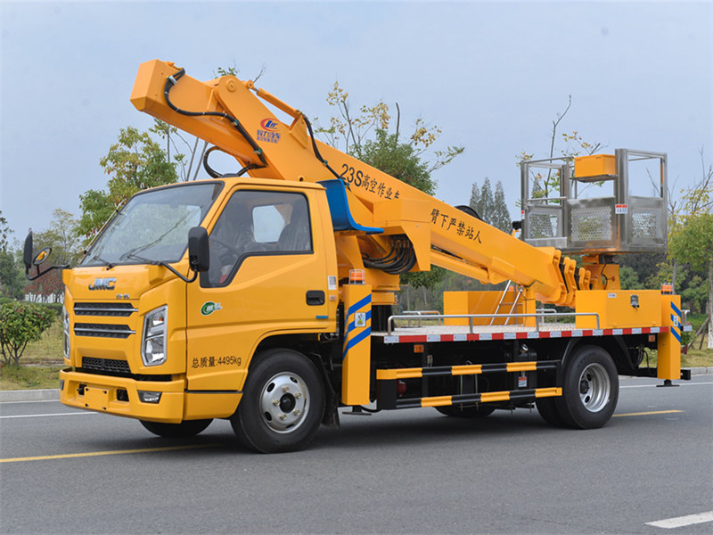 江鈴23米藍(lán)牌高空作業(yè)車