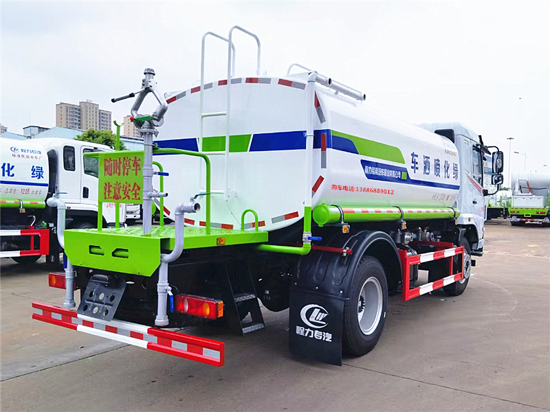 國六東風華神12噸灑水車